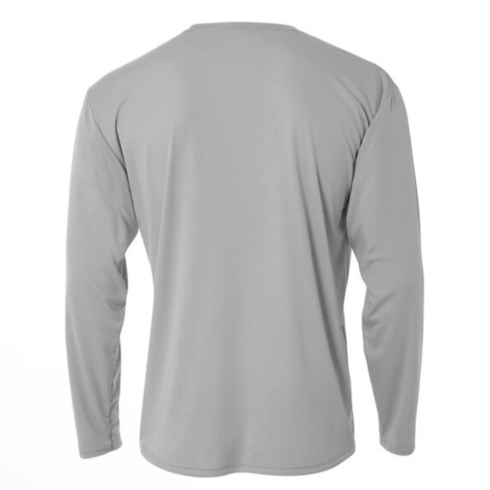 A4 N3165 Men's Cooling Performance T Shirt Long Sleeve Moisture Wicking - Picture 2 of 2